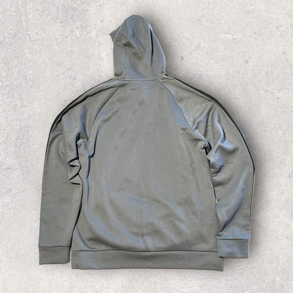 Adidas Hoodie Sweatshirt Gray - Picture 5 of 10